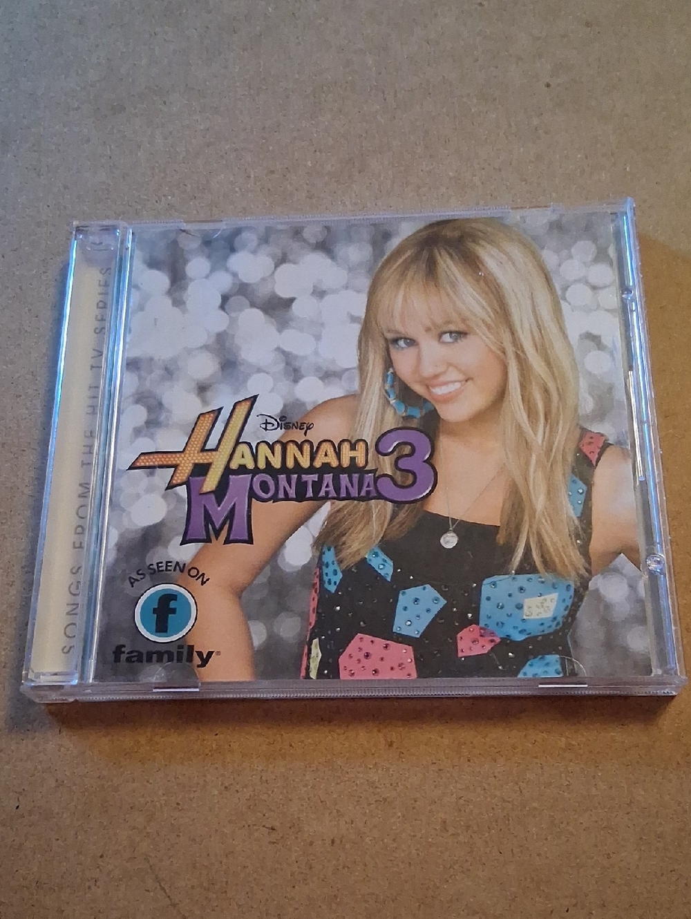 Disney Hannah Montana 3 CD - Black with Blue and Pink Accents